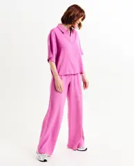 Broek met linnen