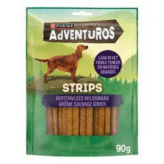 AdVENTuROS Strips | Hondensnacks | Adult | Gibier
