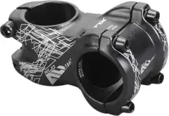 XLC ST-M25 Stuurpen - Ahead - Aluminium - 1 1/8" - 45mm/31.8mm - Mat Zwart