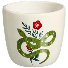 Mok Zonder Oor Slang Groen/Wit 250ml