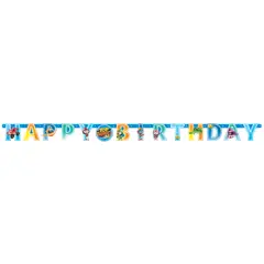 Top Wing Letter Banner 218x12cm