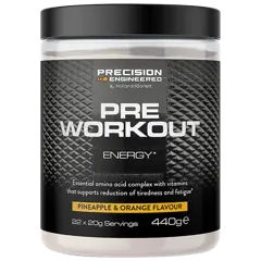 Precision Engineered Pre Workout Energy Ananas & Sinaasappel - 440g