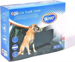duvoplus buddies on the go! Achterbank Beschermhoes - Autohoes Hond - Waterdicht & Anti-slip - Deelbaar met Rits - 180x130cm