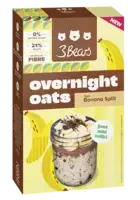 3Bears Overnight oats banana split
