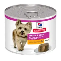 Hill’s Science Plan™ Natvoer voor honden Mature 7+ Small en Mini 200g Kip (Smaak - Kip)