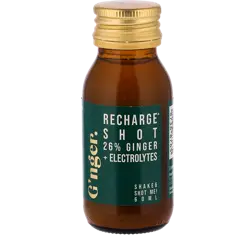 G’nger Recharge Shot 26% Gembersap + Elektrolyten - 60ml