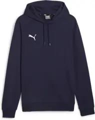 PUMA teamGOAL Casuals Hoody Heren sporttrui - PUMA Navy-PUMA White