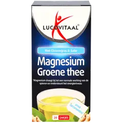 Lucovitaal Magnesium Groene Thee (20 Theezakjes)