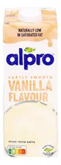 Alpro: sojadrink vanille, amandeldrink geroosterd Z.S. en 14 andere