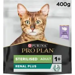 Purina Pro Plan Renal Plus Adult Sterilised Kattenbrokken met Kalkoen 400g