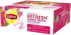 Lipton Feel Good Selection zwarte thee bosvruchten, doos 12X100 zakjes