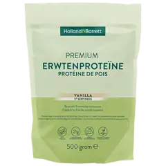 Holland & Barrett Premium Erwtenproteïne Vanille – 500g