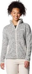 Columbia Sweater Weather™ Full Zip II Dames Outdoortrui - Chalk Heather