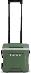 Igloo Ecocool 16 Roller passieve koelbox - 15L - Wielen - Groen