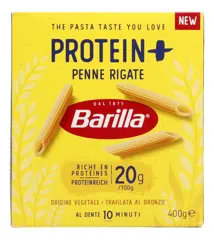 Barilla: Penne Rigate Protein en Spaghetti Protein