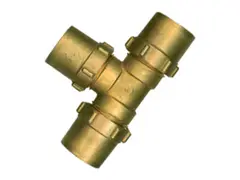 Saninstal T-knelkoppeling 22x22x22 mm gas
