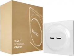 FIBARO Walli N USB - White