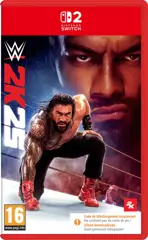 WWE 2K25 - Nintendo Switch 2 - Code in a box