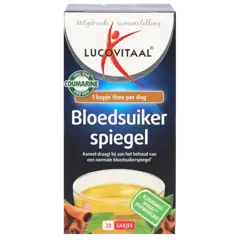Lucovitaal Bloedsuikerspiegel Thee - 20 zakjes