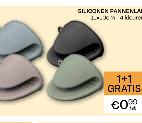 SILICONEN PANNENLAP