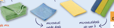 MIOCAR SCHOONMAAKDOEKEN