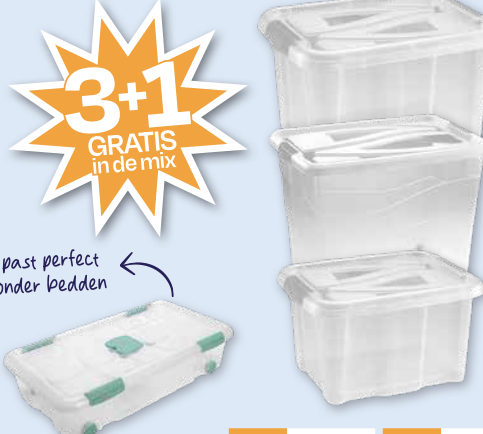 PLASTIEKEN OPBERGDOZEN