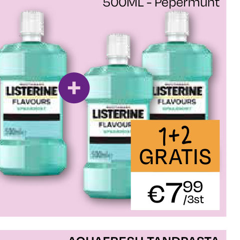 LISTERINE MONDWATER