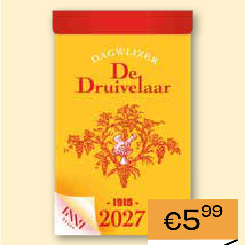 DE DRUIVELAAR SCHEURKALENDER