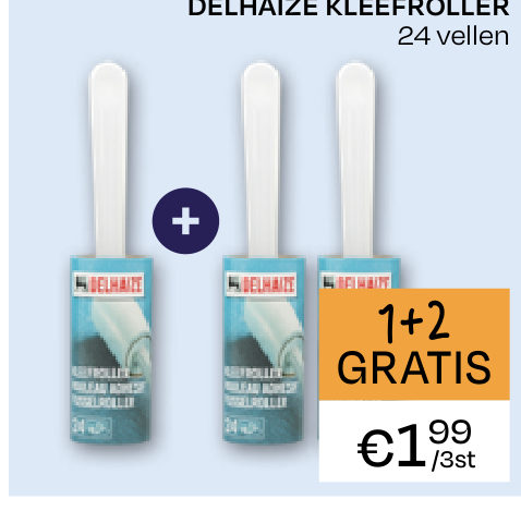 DELHAIZE KLEEFROLLER
