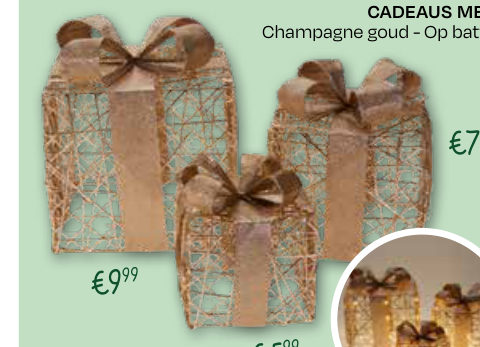CADEAUS MET LED