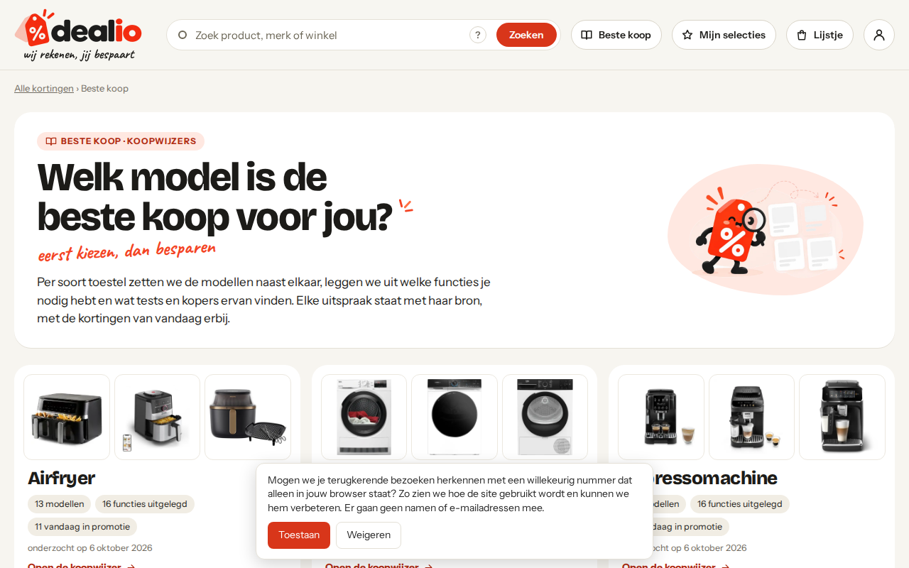 De koopwijzers: modellen vergeleken, met bronnen (desktop)